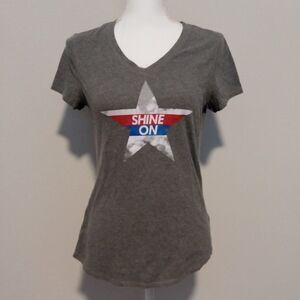 Tek Gear Drytek gray graphic t-shirt - Size Small